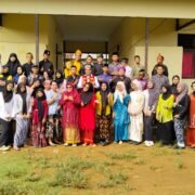 Murid Paud SD SMPN 06 Satap Gelar Upacara Hari Sumpah Pemuda Ke-97 di Desa Bayun Sari