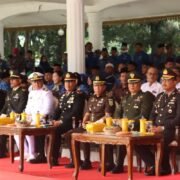 Kapolres Langkat Hadiri Upacara Peringatan Hari Sumpah Pemuda Ke-79, di lapangan Alun-Alun Langkat