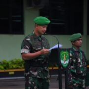 Kolonel Infantri Ahmad Alam Budiman S.E.M.i.Pol.M.Han. Dandim 0501/JPPimpin Upacara Peringatan Sumpah Pemuda Ke- 97