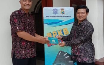Polantas Menyapa, Polres Bondowoso Beri Layanan BPKB Delivery