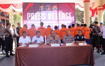 Sat Reskrim Polres Langkat Ungkap 13 Kasus Kriminal Menonjol