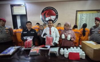 Semangat Sumpah Pemuda Polresta Banyuwangi Komitmen Berantas Narkoba : Ungkap 22 Kasus Amankan 25 Tersangka