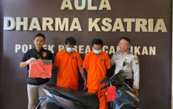 Polisi Berhasil Amankan Komplotan Pencuri Motor Toko Listrik Jagalan Surabaya