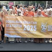 Lewat Senam, Flashmob, dan Kampanye Digital, Semangat “Mencatat Indonesia” Menggema di Car Free Day Semarang