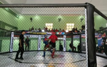 Sambut HUT Ke- 80 Brimob Polda Jatim Gelar Kejurda Tarung Bebas Indonesia 2025