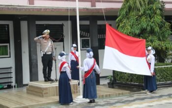 Polantas Menyapa, Satlantas Polres Purwakarta Gelar Police Goes To School
