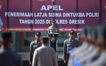 Latja Diktuk Bintara Polri 2025 di Polres Gresik 50 Siswa Siap Terjun Layani Masyarakat