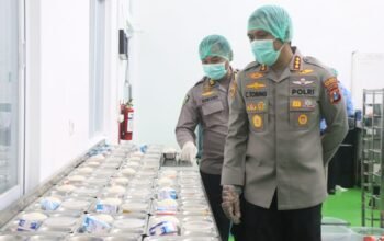 Kapolresta Sidoarjo Cek SPPG, Pastikan MBG Sesuai Standar Gizi