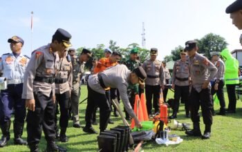Jogo Jatim : Polres Madiun Siapkan Personel Tangguh Bencana Hadapi Ancaman Hidrometeorologi