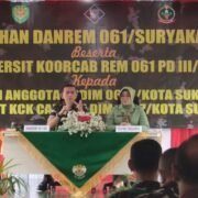 Danrem 061/Sk Brigjen TNI Thomas Rajunio Kunjungi Kodim 0607/Kota Sukabumi