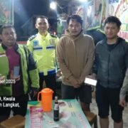 Polantas Menyapa, Edukasi Tertib Berlalu Lintas Untuk Ojol dan Pengguna Jalan di Stabat