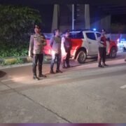 Pamapta Polres Langkat Pimpin Patroli KRYD Antisipasi Gangguan Kamtibmas di Malam Hari