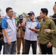 Komis III DPRD Kabupaten Bekasi Sidak pembangunan Jalan yang beradah di Tanah milik PJT