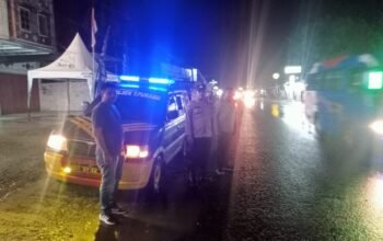 Patroli Blue Light Polres Langkat Tingkatkan Rasa Aman Warga pada Malam Hari