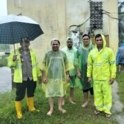 Banjir Akibat Hujan Tiga Hari Rendam Tanjung Pura, Polsek Lakukan Monitoring dan Pengamanan