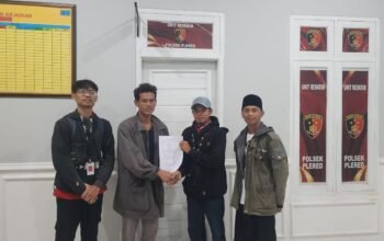 Bhabinkamtibmas Polsek Plered Membantu Menyelesaikan Perselisihan Antara Warga Desa Rawasari dan kurir