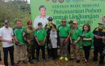 Sekda H Ade Suryaman, SH., MM. Mewakili Bupati Sukabumi Jarnas-PH Gelar Kegiatan Penanaman Pohon di Sundawenang Parungkuda