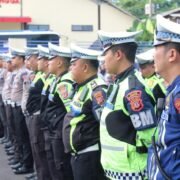 Jelang Operasi Lilin Lodaya, Satlantas Polres Purwakarta Lakukan Apel Kesiapan