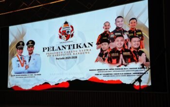 Bupati Bandung Lantik Pengurus Sapma PP Kabupaten Bandung, Ajak Sinergi Bangun Kabupaten Bandung