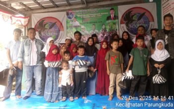 Dewan Teddy Setiadi Konsisten Dukung Santunan Yatim Piatu Bersama IWO Indonesia