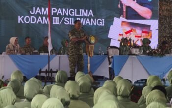 Pengarahan Pangdam III/Siliwangi Perkuat Profesionalisme Prajurit, PNS, dan Persit Kodim 0607/Kota Sukabumi