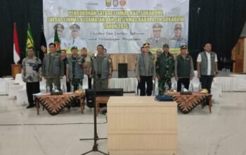 Bupati Sukabumi Kukuhkan Satlinmas dan Satgas Linmas se-Kabupaten Sukabumi