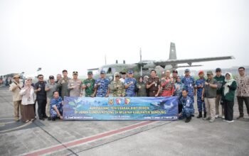 5,2 Juta Bibit Pohon Ditebar Dari Udara di Kabupaten Bandung