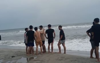 Warga Lampung Utara Dilaporkan Hanyut di Wisata Pantai Mendiri Peisir Barat