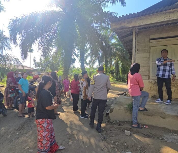 Sinergi Polisi dan Warga, Polsek Besitang Gerebek Sarang Narkoba di Desa Bukit Mas