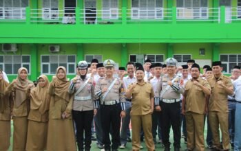 Polantas Purwakarta Kampanyekan Keselamatan Berlalu Lintas di SMA 3 Ponpes Al Muhajirin
