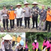 Kapolres Tanah Datar, AKBP Nur Ichsan Dwi Septiyanto Bersama Forkopimda Tanam 1000 Pohon Kurangi Resiko Bencana