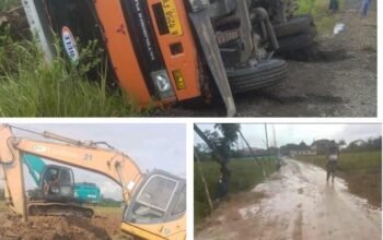 Insiden Kendaraan Proyek Terguling, IWO Indonesia Desak APH Hentikan Sementara Kegiatan Pengurugan di Desa Sukaasih