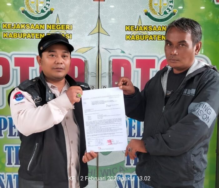 Desa Sindang Jaya di laporkan Ke Kejaksaan Kabupaten Bekasi Dugaan Penyimpangan Dana Desa (DD) dan Alokasi Dana Desa (ADD)