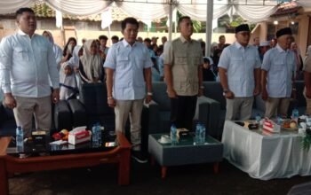 Tasyakuran HUT Gerindra Ke-18 Tema:Kompak, Bergerak, Berdampak Untuk Masyarakat