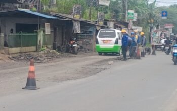 Kementerian PUPR PPK 2.1 Lakukan Perbaikan Ruas Jalan Siliwangi Cibadak