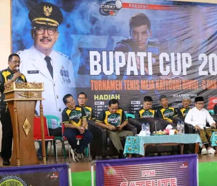 Kuatkan Silaturahmi dan Pembinaan Atlet Jadi Semangat Turnamen Tenis Meja Bupati CUP 2026