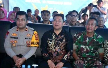 Secara Virtual, Wabup H.Andreas, SE, Mengikuti Groundbreaking SPPG dan Peresmian Gudang Ketahanan Pangan POLRI