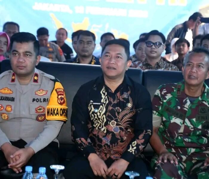 Secara Virtual, Wabup H.Andreas, SE, Mengikuti Groundbreaking SPPG dan Peresmian Gudang Ketahanan Pangan POLRI