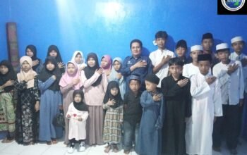 Dibulan Suci Ramadhan, IWO Indonesia DPD Kabupaten Sukabumi Buka Bersama Puluhan Anak-Anak Yatim Piatu dan Berikan Santunan