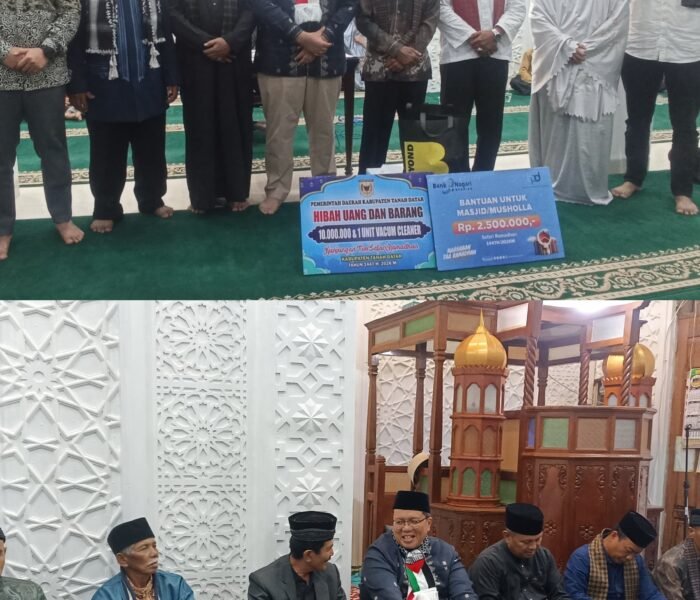 Kunjungan Perdana TSR II Tanah Datar: Wabup Ahmad Fadli Serap Aspirasi dan Serahkan Bantuan di Paninjauan