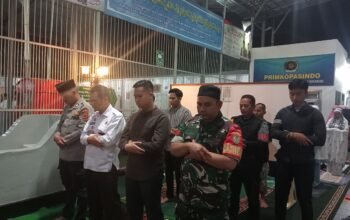 Danramil dan Babinsa Warudoyong Gelar Tarling dan Patroli, Situasi Lapas Sukabumi Aman dan Kondusif