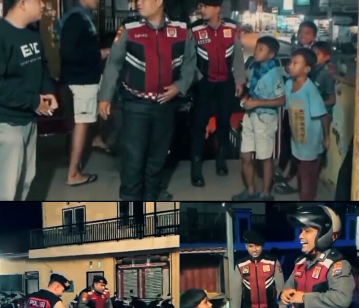 Hadir di Tengah Masyarakat, Personel Polres Tanah Datar Pastikan Ramadhan Tetap Kondusif