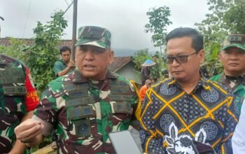 Tim WASEV Mabesad Tinjau Langsung Progres TMMD Ke-127 Kodim 0607/Kota Sukabumi di Desa Parakanlima