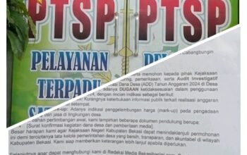 Kejari Kabupaten Bekasi Molor dugaan laporan Pengaduan Desa Sindang Jaya Seperti mati suri di Kejari Kabupaten Bekasi