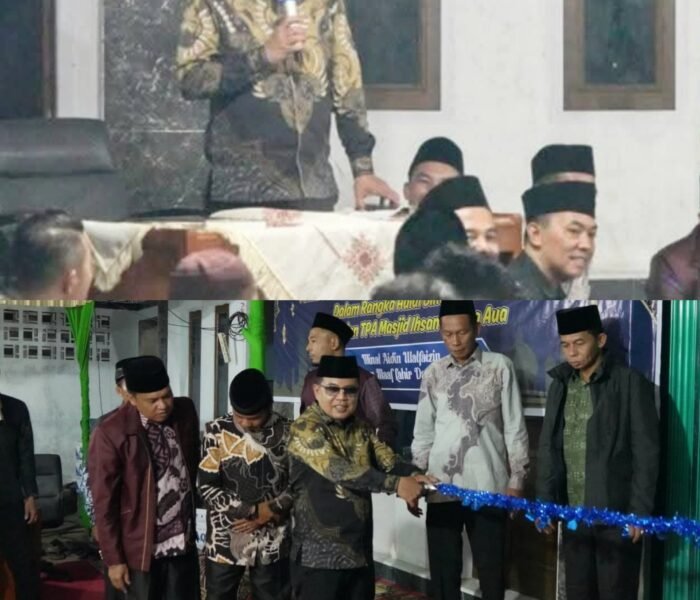 Kado Spesial Ketua DPRD Anton Yondra, Gedung TPA Masjid Ihsan Barulak Resmi Beroperasi