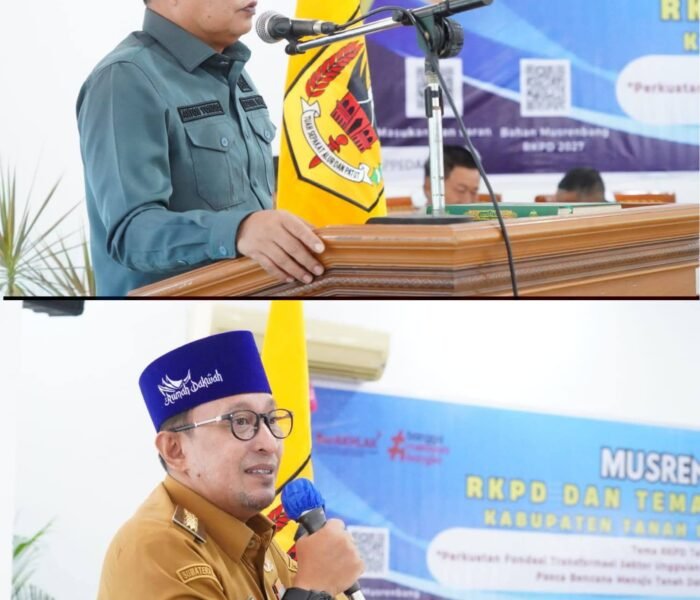 Ketua DPRD Anton Yondra Kawal Musrenbang RKPD 2027, Bupati Eka Putra Tagih Perbaikan Sarana Jalan