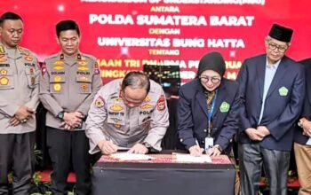 Sinergi Kuat! Polda Sumbar dan Universitas Bung Hatta Teken MoU Strategis untuk Masa Depan Pendidikan dan Keamanan