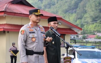 Apel Gelar Pasukan, Polres Padang Panjang Pastikan Mudik 2026 Aman