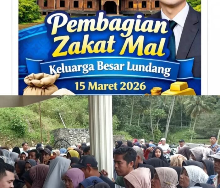 Menebar Kebaikan di Bulan Suci: Keluarga Besar Lundang Salurkan Zakat Mal Bagi Warga Padang Luar