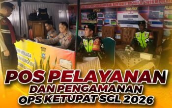 Siap Layani Pemudik, Intip Kesiapan Posko Ops Ketupat Singgalang Polres Tanah Datar